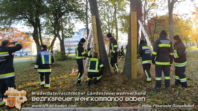 20211106 KHD bung 1. ZUG in Leobersdorf   Foto: FF Gnselsdorf/1.ZUG KHD Bereitschaft Baden