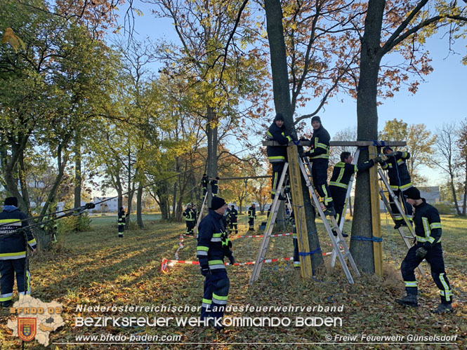 20211106 KHD bung 1. ZUG in Leobersdorf   Foto: FF Gnselsdorf/1.ZUG KHD Bereitschaft Baden