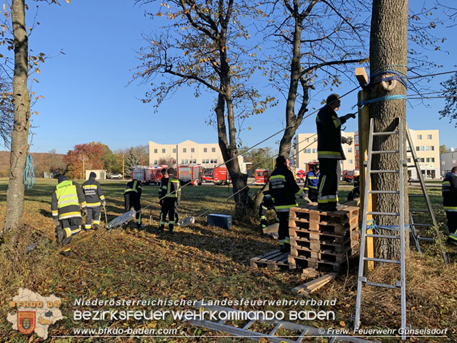 20211106 KHD bung 1. ZUG in Leobersdorf   Foto: FF Gnselsdorf/1.ZUG KHD Bereitschaft Baden