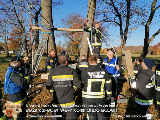 20211106 KHD bung 1. ZUG in Leobersdorf   Foto: FF Gnselsdorf/1.ZUG KHD Bereitschaft Baden