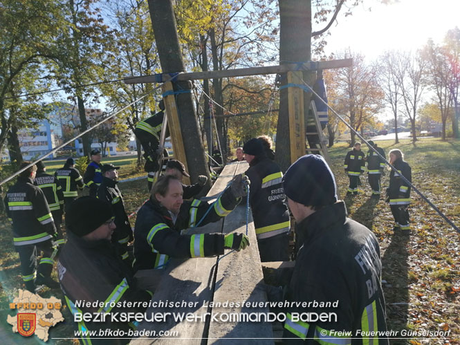 20211106 KHD bung 1. ZUG in Leobersdorf   Foto: FF Gnselsdorf/1.ZUG KHD Bereitschaft Baden