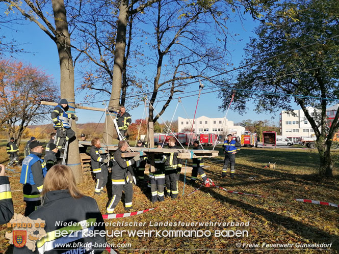 20211106 KHD bung 1. ZUG in Leobersdorf   Foto: FF Gnselsdorf/1.ZUG KHD Bereitschaft Baden