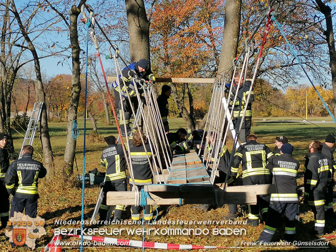 20211106 KHD bung 1. ZUG in Leobersdorf   Foto: FF Gnselsdorf/1.ZUG KHD Bereitschaft Baden