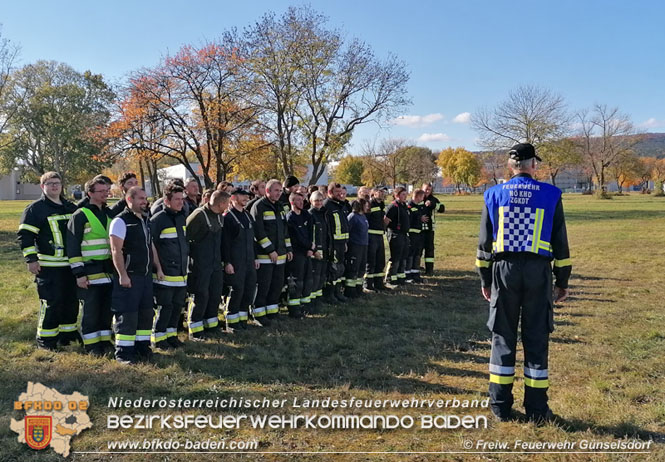 20211106 KHD bung 1. ZUG in Leobersdorf   Foto: FF Gnselsdorf/1.ZUG KHD Bereitschaft Baden