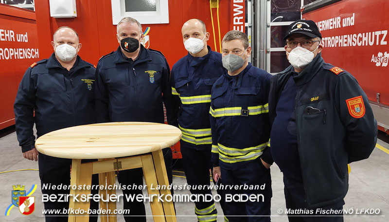 20211214 Ein Akt der Dankbarkeit an die Einsatzkrfte beim Waldbrand in Hirschwang  Foto:  Matthias Fischer LFKDO N