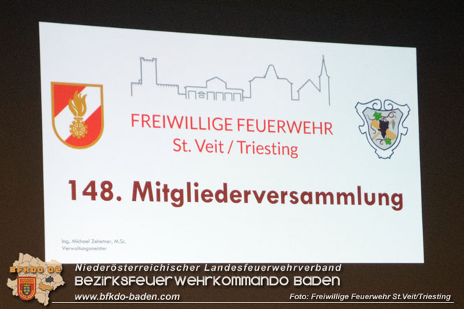 20220105 148. Mitgliederversammlung der FF St. Veit/Triesting  Foto: Michael Zehetner FF St.Veit/Triesting