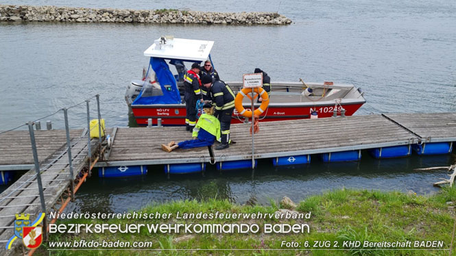 20220423 KHD Wasserdienstbung in Sarling an der Donau