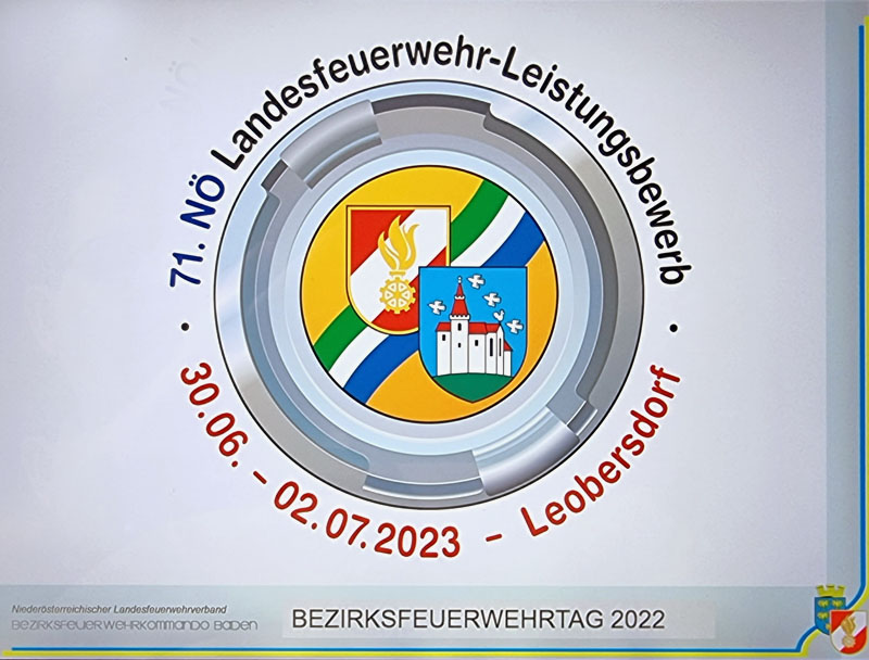 Bezirksfeuerwehrtag 2022 in Neuhaus a.d.Triesting Foto: Brigitte Fischer Bezirksfeuerwehrtag 2022 in Neuhaus a.d.Triesting Foto: Brigitte Fischer