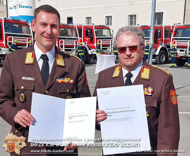 Florianiempfang und Landesfeuerwehrtag in St. Pölten   Foto: Dieter Jost BFKDO BADEN