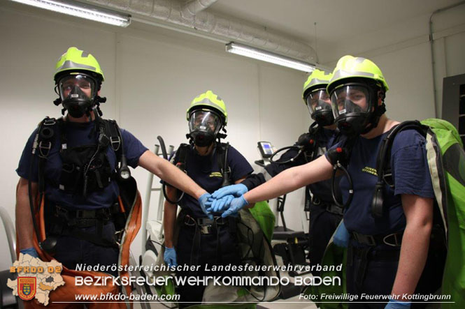 20220528 Chemikalienschutzanzugtrgerausbildung der FF Kottingbrunn bei der BTF Industriepark Schwechat  Foto: Thomas Heschik FF Kottingbrunn