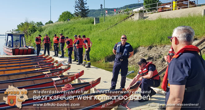 20220515 Erfolgreiches Modul WD 20 Fahren mit der Feuerwehrzille" in Klosterneuburg   Foto: Sachgebiet Wasserdienst BFKDO Baden