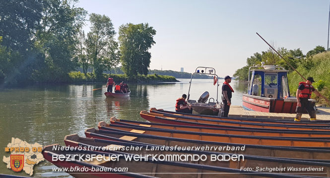 20220515 Erfolgreiches Modul WD 20 Fahren mit der Feuerwehrzille" in Klosterneuburg   Foto: Sachgebiet Wasserdienst BFKDO Baden