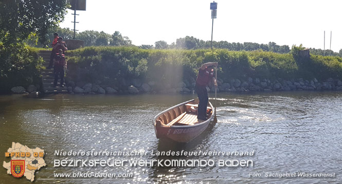 20220515 Erfolgreiches Modul WD 20 Fahren mit der Feuerwehrzille" in Klosterneuburg   Foto: Sachgebiet Wasserdienst BFKDO Baden