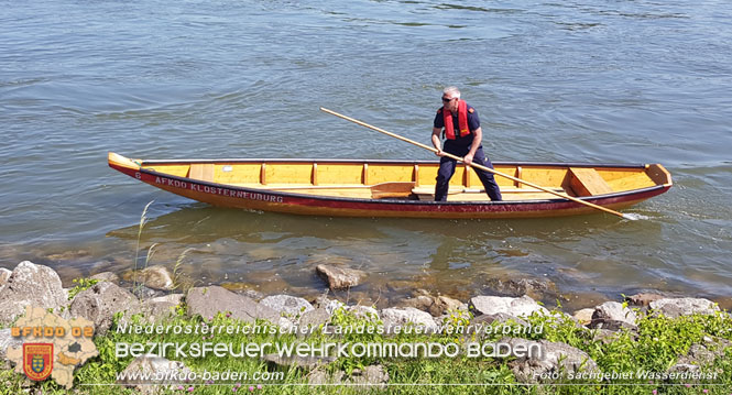 20220515 Erfolgreiches Modul WD 20 Fahren mit der Feuerwehrzille" in Klosterneuburg   Foto: Sachgebiet Wasserdienst BFKDO Baden