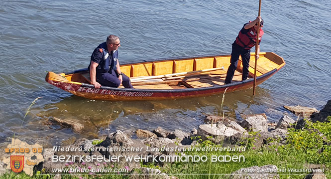 20220515 Erfolgreiches Modul WD 20 Fahren mit der Feuerwehrzille" in Klosterneuburg   Foto: Sachgebiet Wasserdienst BFKDO Baden