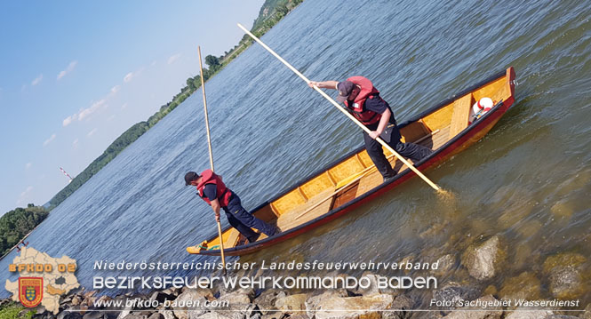 20220515 Erfolgreiches Modul WD 20 Fahren mit der Feuerwehrzille" in Klosterneuburg   Foto: Sachgebiet Wasserdienst BFKDO Baden