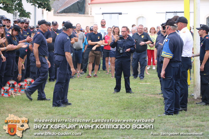 64. Landeswasserdienstleistungsbewerbe in Marchegg an der March 2022  Foto: Freiwillige Feuerwehr Teesdof 