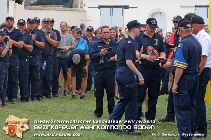 64. Landeswasserdienstleistungsbewerbe in Marchegg an der March 2022  Foto: Freiwillige Feuerwehr Teesdof 