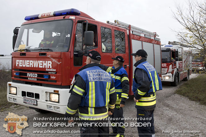 20221105 KHD-bung des 1. und 3.Zuges der 2.KHD Bereitschaft in Blumau-Neurihof