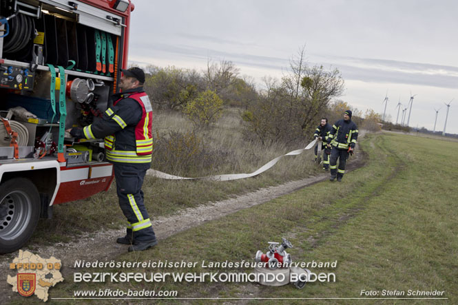 20221105 KHD-bung des 1. und 3.Zuges der 2.KHD Bereitschaft in Blumau-Neurihof