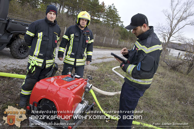 20221105 KHD-bung des 1. und 3.Zuges der 2.KHD Bereitschaft in Blumau-Neurihof