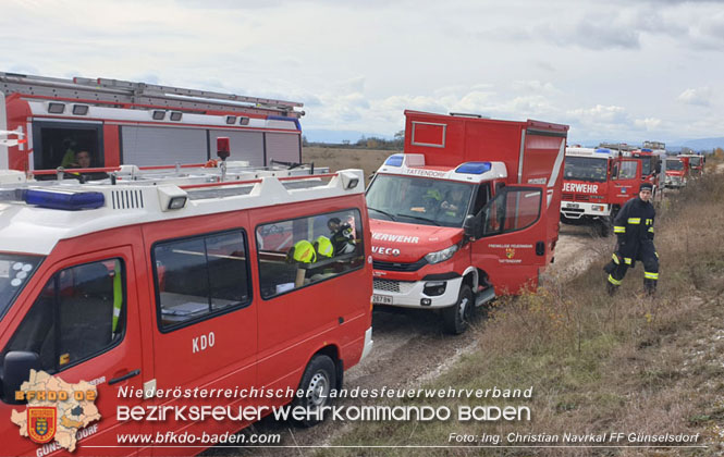 20221105 KHD-bung des 1. und 3.Zuges der 2.KHD Bereitschaft in Blumau-Neurihof