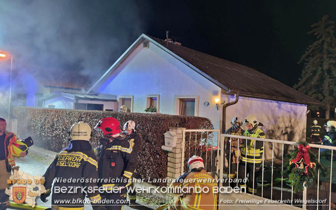 20221231 Brand in einem Wohnhaus in Weigelsdorf  Foto: Freiwillige Feuerwehr Weigelsdorf 