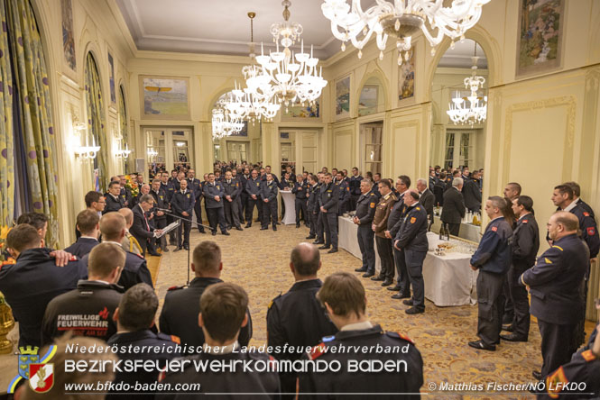 20230118 NÖ Waldbrandbekämpfer zu Gast in der Französischen Botschaft  Foto: Matthias Fischer NÖ LFV