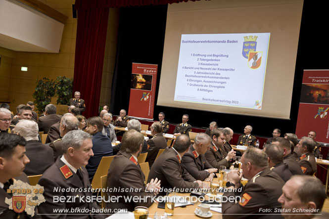 20230414 Bezirksfeuerwehrtag in Traiskirchen  Foto: Stefan Schneider BFKDO BADEN