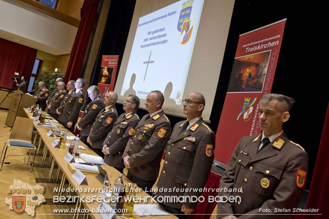 20230414 Bezirksfeuerwehrtag in Traiskirchen  Foto: Stefan Schneider BFKDO BADEN