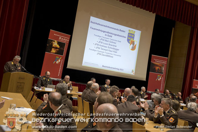 20230414 Bezirksfeuerwehrtag in Traiskirchen  Foto: Stefan Schneider BFKDO BADEN