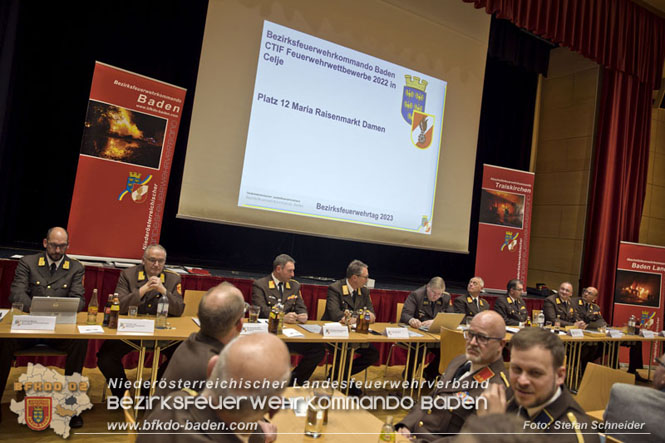 20230414 Bezirksfeuerwehrtag in Traiskirchen  Foto: Stefan Schneider BFKDO BADEN