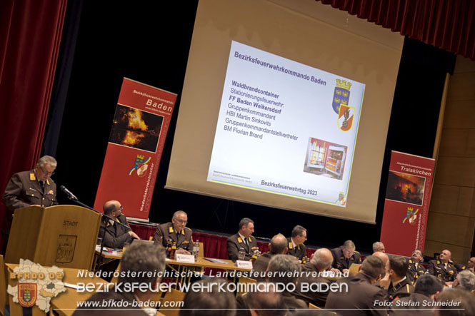 20230414 Bezirksfeuerwehrtag in Traiskirchen  Foto: Stefan Schneider BFKDO BADEN