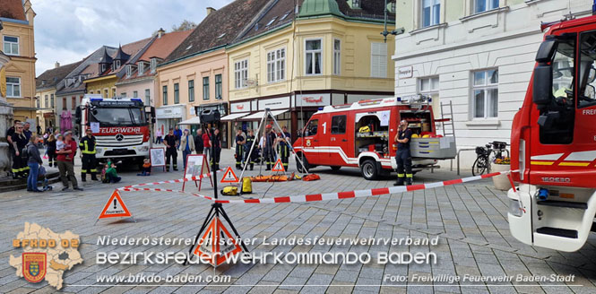 20230429 Abschnittsflorianitag in Baden  Foto: OV Mag Michael Rampl FF Baden-Stadt