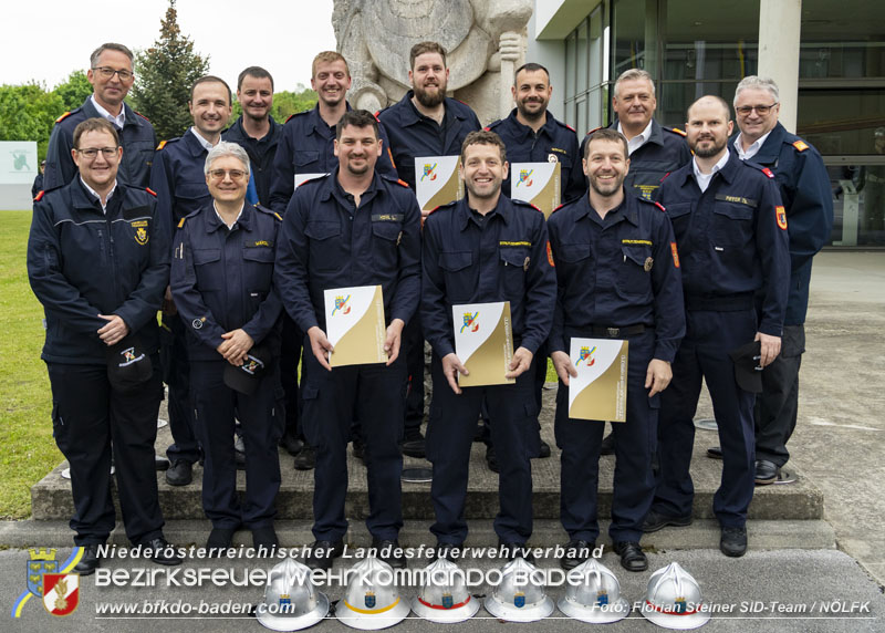 20230513 Das sind unsere neuen Feuerwehrmaturanten - 65.Bewerb um das Feuerwehrlesitungsabzeichen in GOLD im Feuerwehr- und Sicherheitszentrum Tulln  Foto: Florian Steiner SID-Team/NLFK