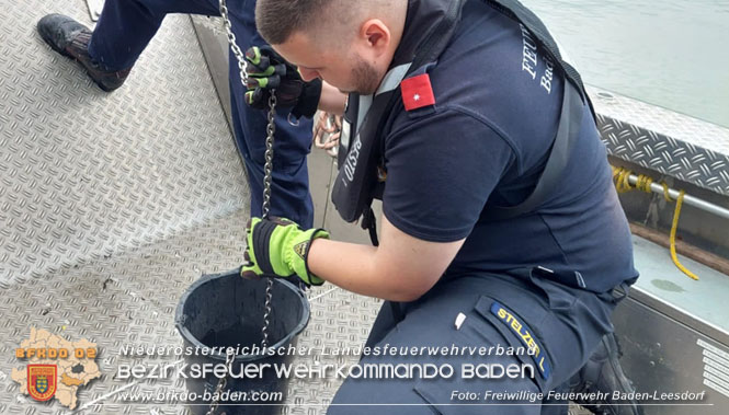 202306 WD 45 Bootsmannausbildung in Sarling an der Donau  Foto: Freiwillige Feuerwehr Baden-Leesdorf