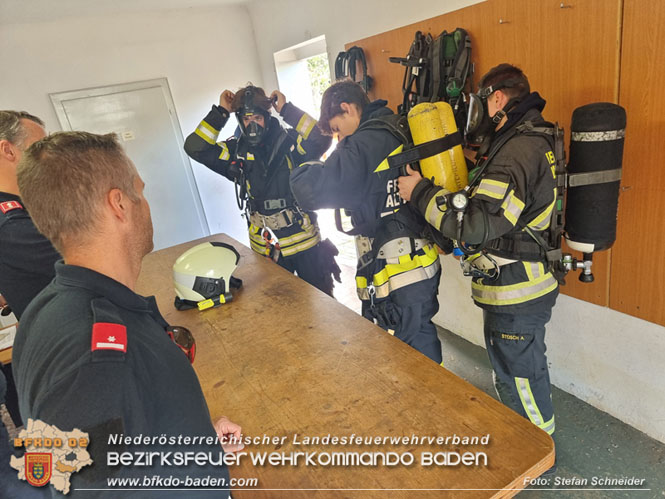 20230910 Atemschutzger�tetr�gerlehrgang in Bad V�slau  Foto: Stefan Schneider BFKDO BADEN