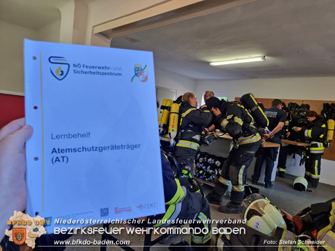 20230910 Atemschutzger�tetr�gerlehrgang in Bad V�slau Foto: Roman W�hrer FF Baden-Stadt