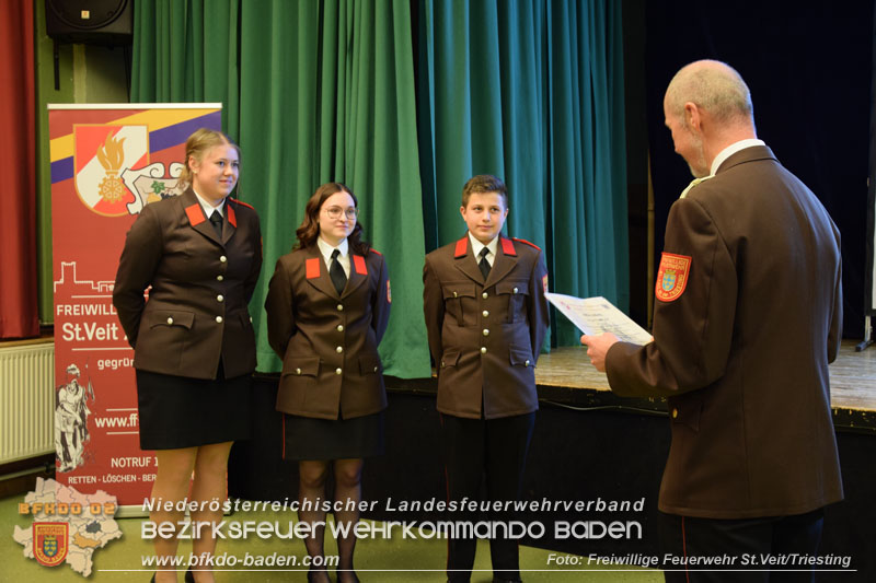 20240105_150. Mitgliederversammlung der FF St. Veit/Triesting  Fotos: Theresa Birbamer und VM Michael Zehetner