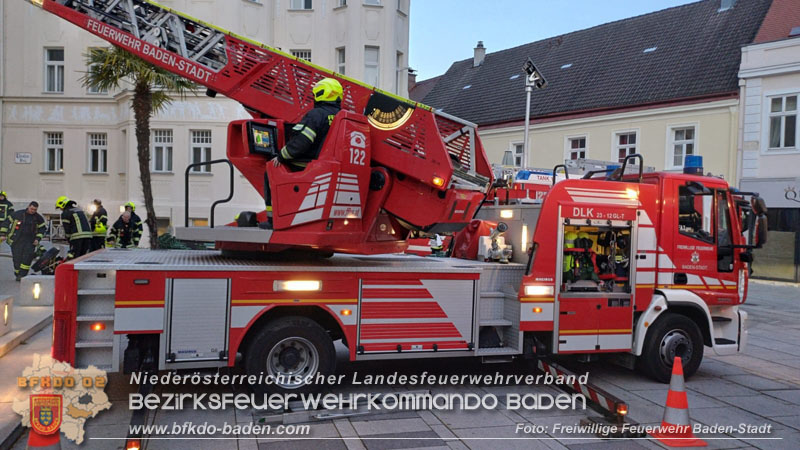20240417_Abschnittsbung - Erdbeben lst Brand im Badener Stadttheater aus  Foto: Roman Whrer FF Baden-Stadt