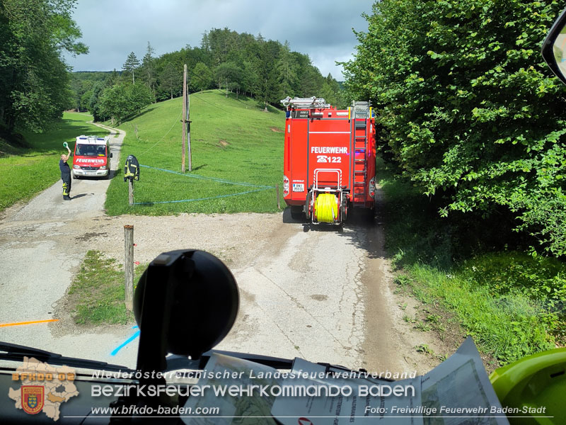 20240601 Abschnittsübung „Waldbrand" 2024 in Furth-Pottenstein-Weissenbach Foto: Fritz Beichbuchner FF Baden-Stadt 20240601 Abschnittsübung „Waldbrand" 2024 in Furth-Pottenstein-Weissenbach Foto: Fritz Beichbuchner FF Baden-Stadt