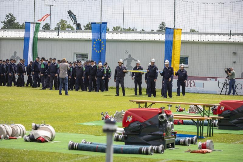 72. NÖ Landesfeuerwehrleistungsbewerb in Leobersdorf 72. NÖ Landesfeuerwehrleistungsbewerb in Leobersdorf