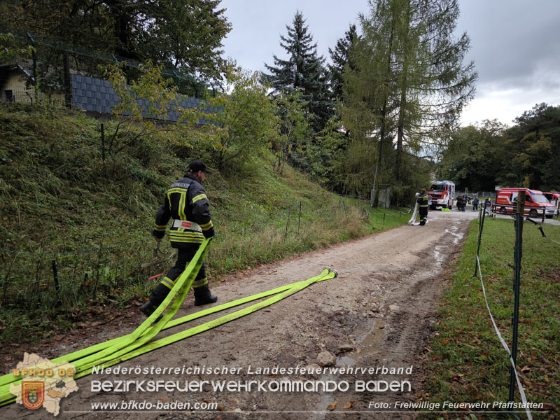 20241005_Abschnittsfeuerwehr�bung in Pfaffst�tten Waldgebiet Rund um die Rudolf Prokschh�tte  Foto: Melanie Raimann FF Pfaffst�tten
