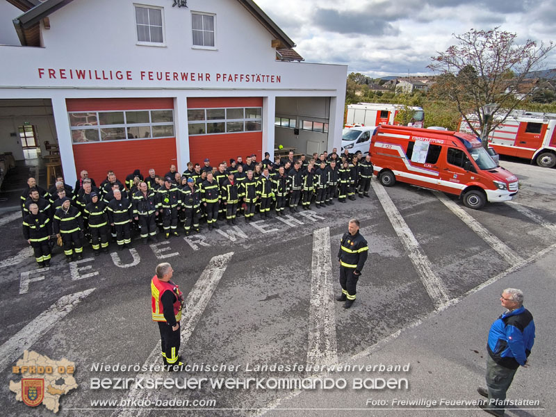 20241005_Abschnittsfeuerwehr�bung in Pfaffst�tten Waldgebiet Rund um die Rudolf Prokschh�tte  Foto: Melanie Raimann FF Pfaffst�tten
