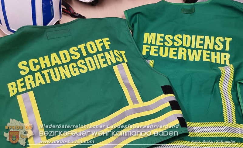 Schadstoffdienst Fortbildung 2024 des Bezirksfeuerwehrkommandos BADEN bei der BF Wien in Floridsdorf Foto: Stefan Schneider BFKDO Schadstoffdienst Fortbildung 2024 des Bezirksfeuerwehrkommandos BADEN bei der BF Wien in Floridsdorf Foto: Stefan Schneider BFKDO