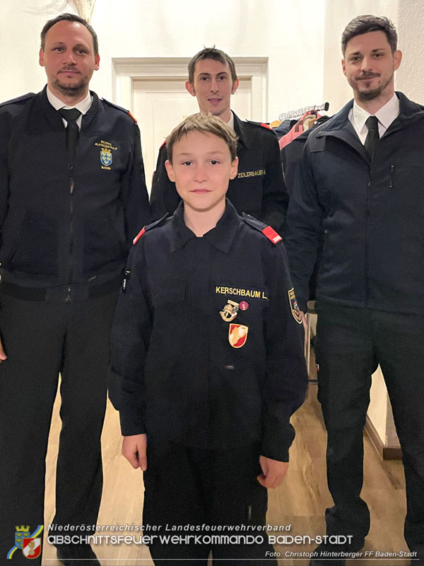 20241214 Weihnachtsfeier der drei Badener Feuerwehrjugendgruppen am Rudolfshof mit Auszeichnungen Foto: Christoph Hinterberger FF Baden-Stadt 20241214 Weihnachtsfeier der drei Badener Feuerwehrjugendgruppen am Rudolfshof mit Auszeichnungen Foto: Christoph Hinterberger FF Baden-Stadt