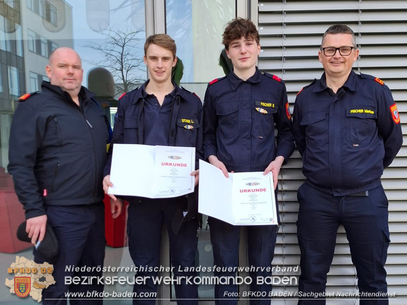 25.Bewerb um das N Feuerwehr-Funkleistungsabzeichen   Foto: SG ND BFKDO Baden
