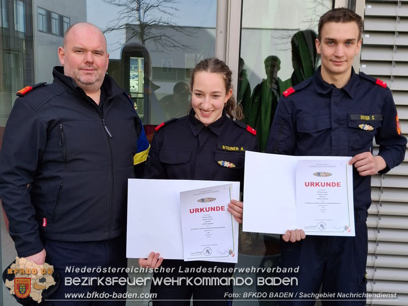 25.Bewerb um das N Feuerwehr-Funkleistungsabzeichen   Foto: SG ND BFKDO Baden