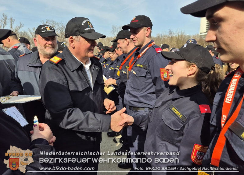 25.Bewerb um das N Feuerwehr-Funkleistungsabzeichen   Foto: SG ND BFKDO Baden