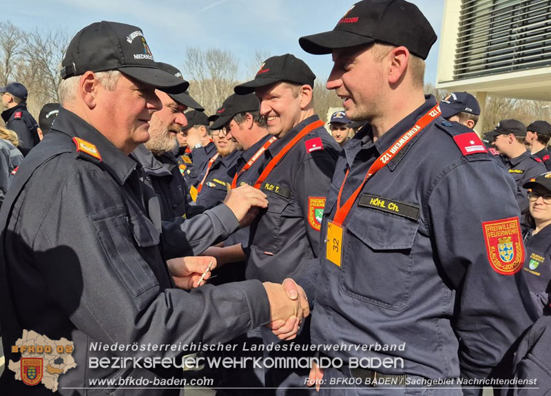 25.Bewerb um das N Feuerwehr-Funkleistungsabzeichen   Foto: SG ND BFKDO Baden